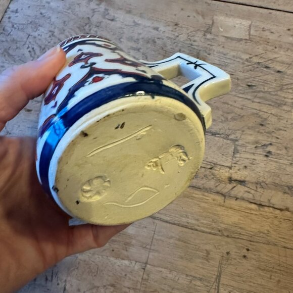 Hand-Painted Turkish Iznik-Style Ceramic Mug | Artisan Pottery - Picture 8 of 9